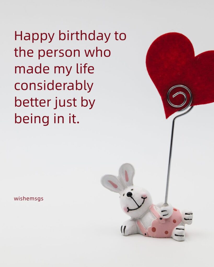 Birthday Love Quotes for Him
