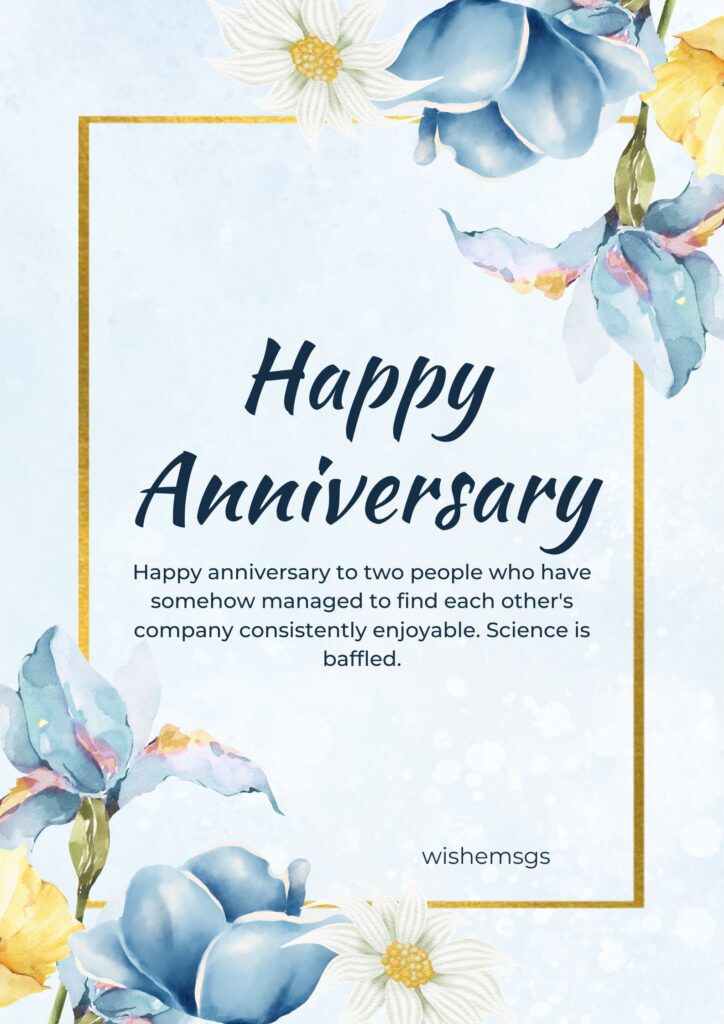 Funny Anniversary Quotes for Parents