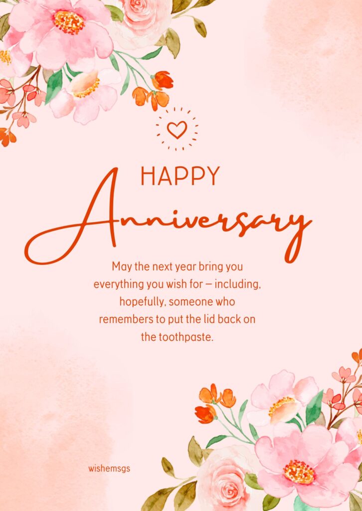 Funny Yet Warm Nikah Anniversary Wishes