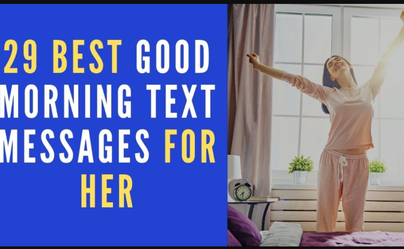 Good Morning Message for Her