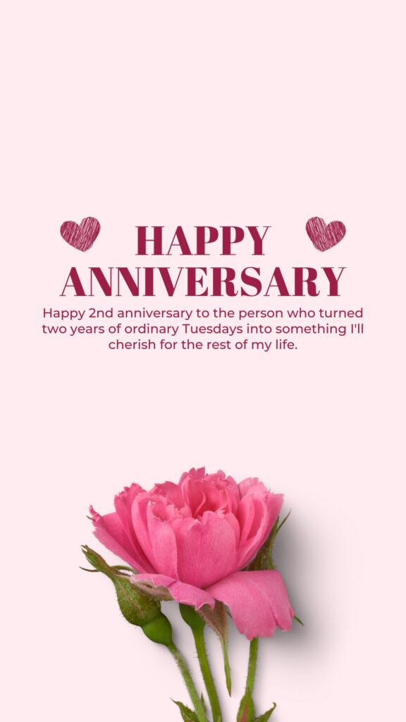 Heartfelt 2 Year Anniversary Messages for Social Media