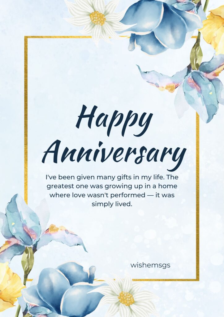 Heartfelt Anniversary Quotes for Parents from a Child