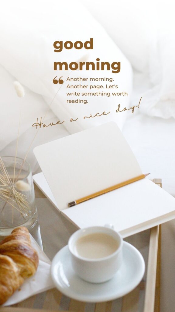 Morning Greetings for Social Media 