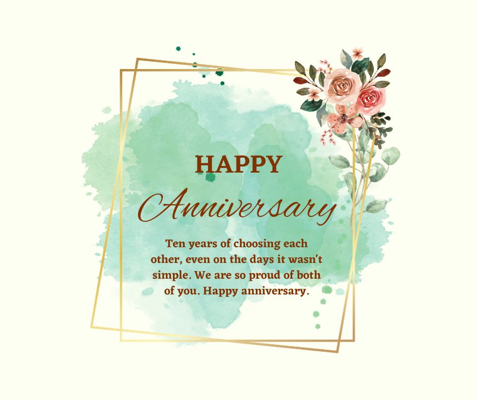 Tenth Anniversary — A Decade of Partnership