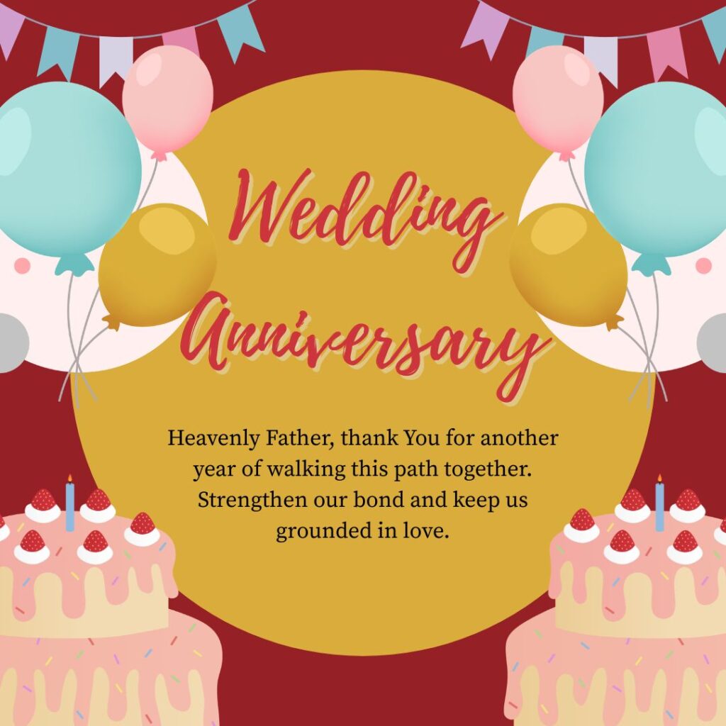 Anniversary Prayers