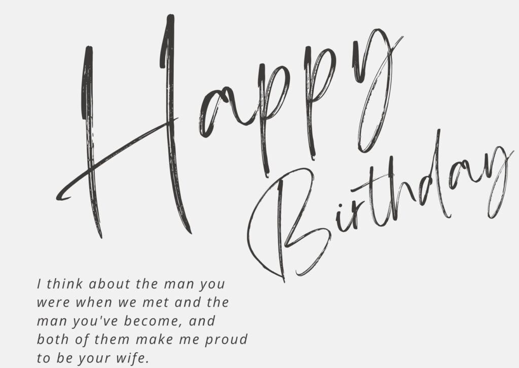 Deep & Heart-Touching Birthday Messages for Hubby