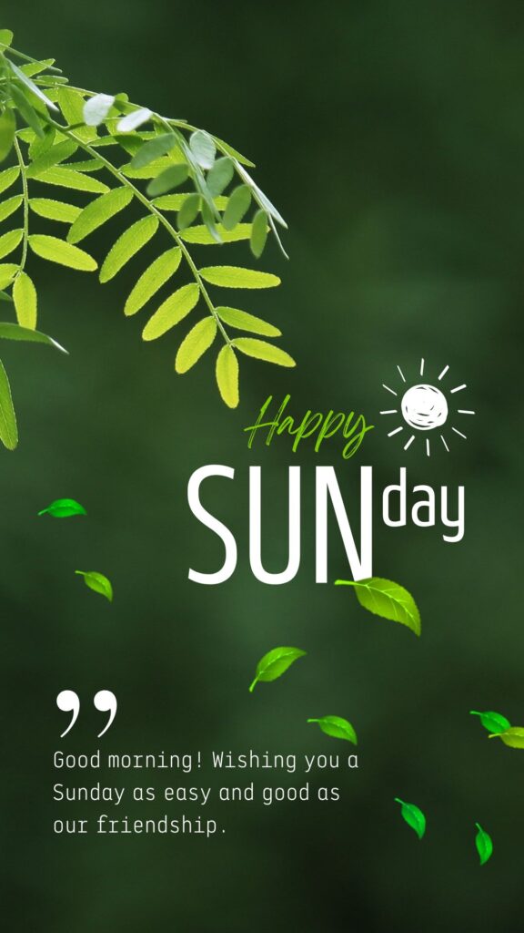 Friends Sunday Greetings