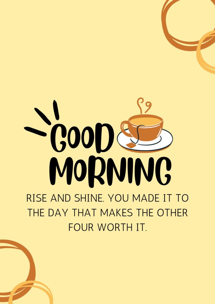 Good Morning Happy Friday Wishes