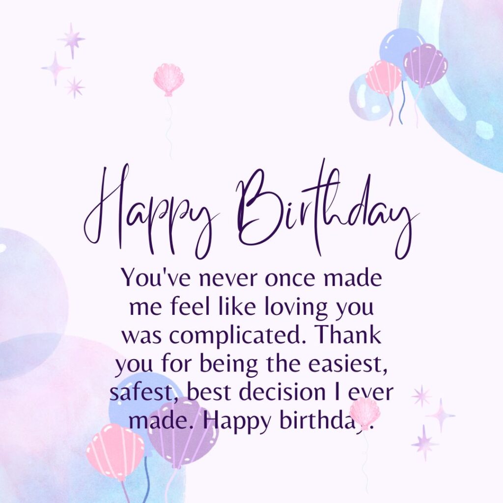 Heart-Touching Birthday Quotes for Husband