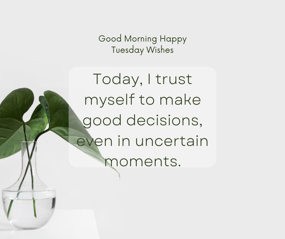 Positive Tuesday Affirmations