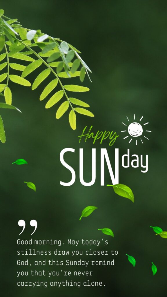 Religious & Prayerful Sunday Messages