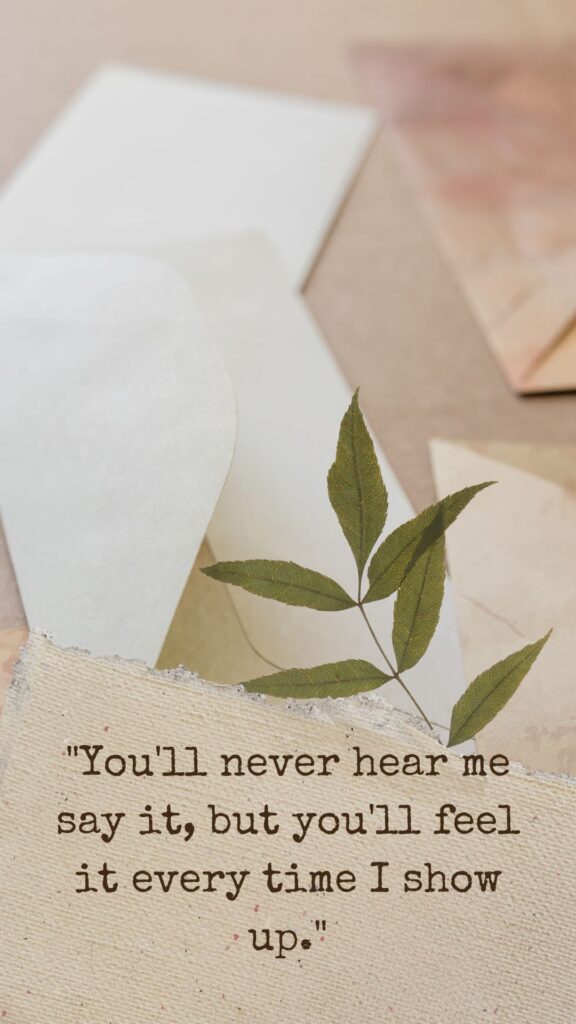 Silent Love Quotes