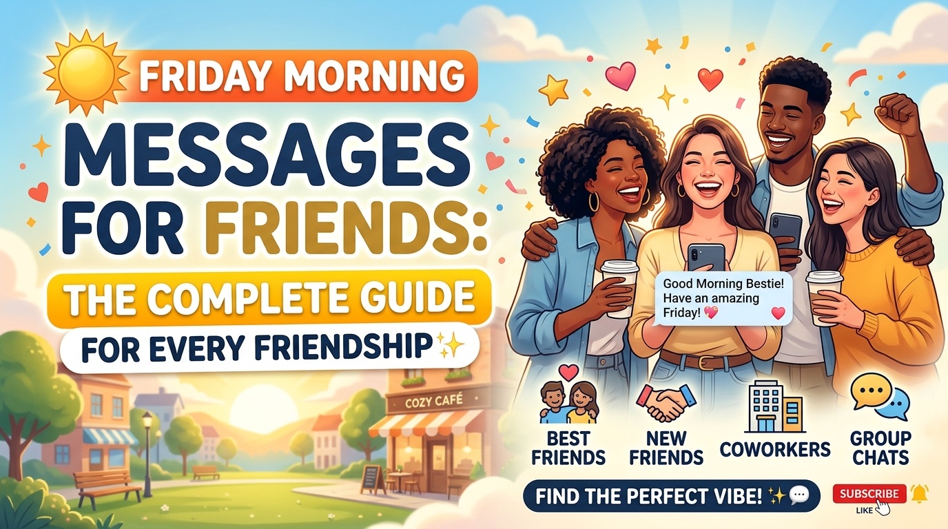 Friday Morning Messages for Friends