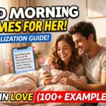 Good Morning Love Messages for Her: Real, Not Generic