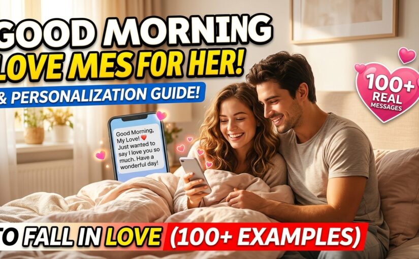 Good Morning Love Messages for Her: Real, Not Generic