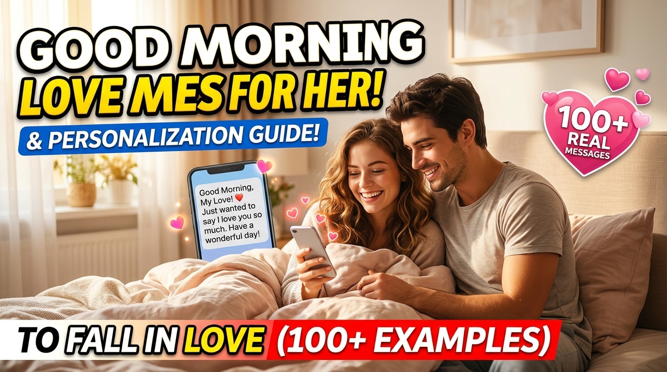 Good Morning Love Messages for Her: Real, Not Generic