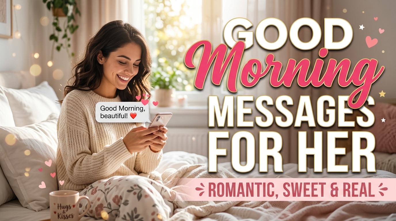 The Best Good Morning Message for Her, By Mood