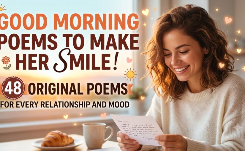 Good Morning Poems to Make Her Smile