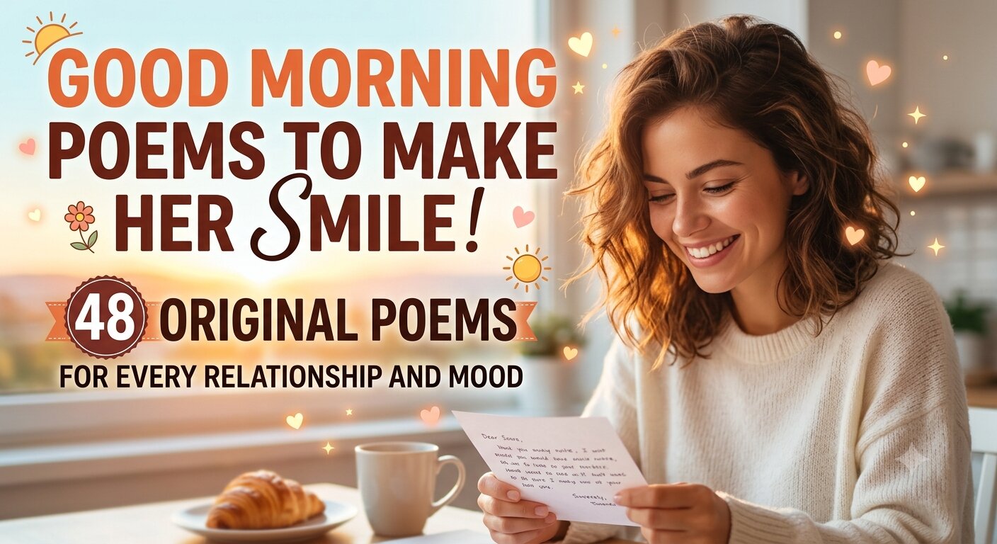 Good Morning Poems to Make Her Smile
