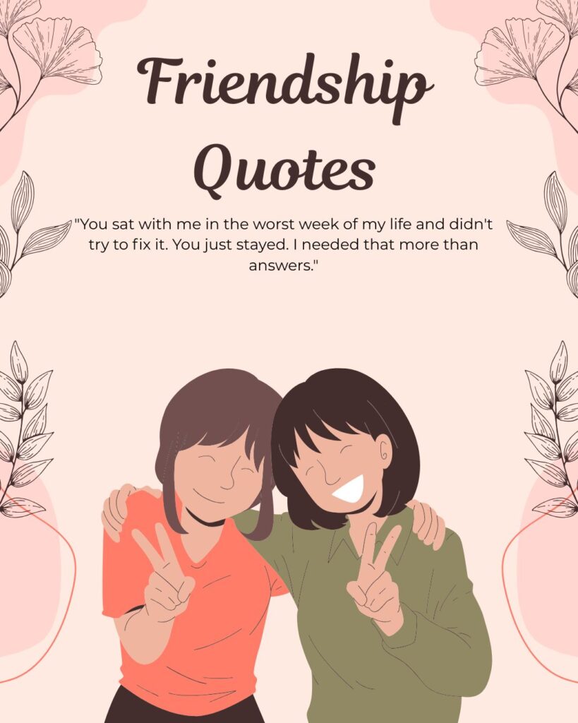 Heart Touching Friendship Quotes