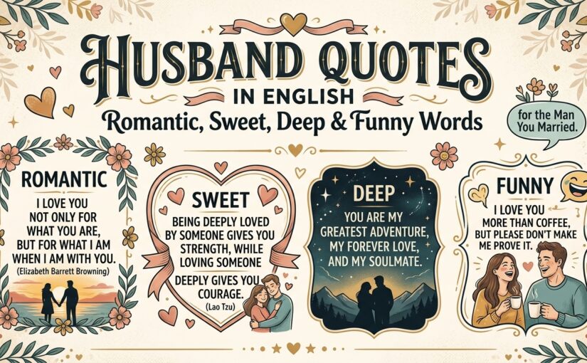 Husband Quotes in English