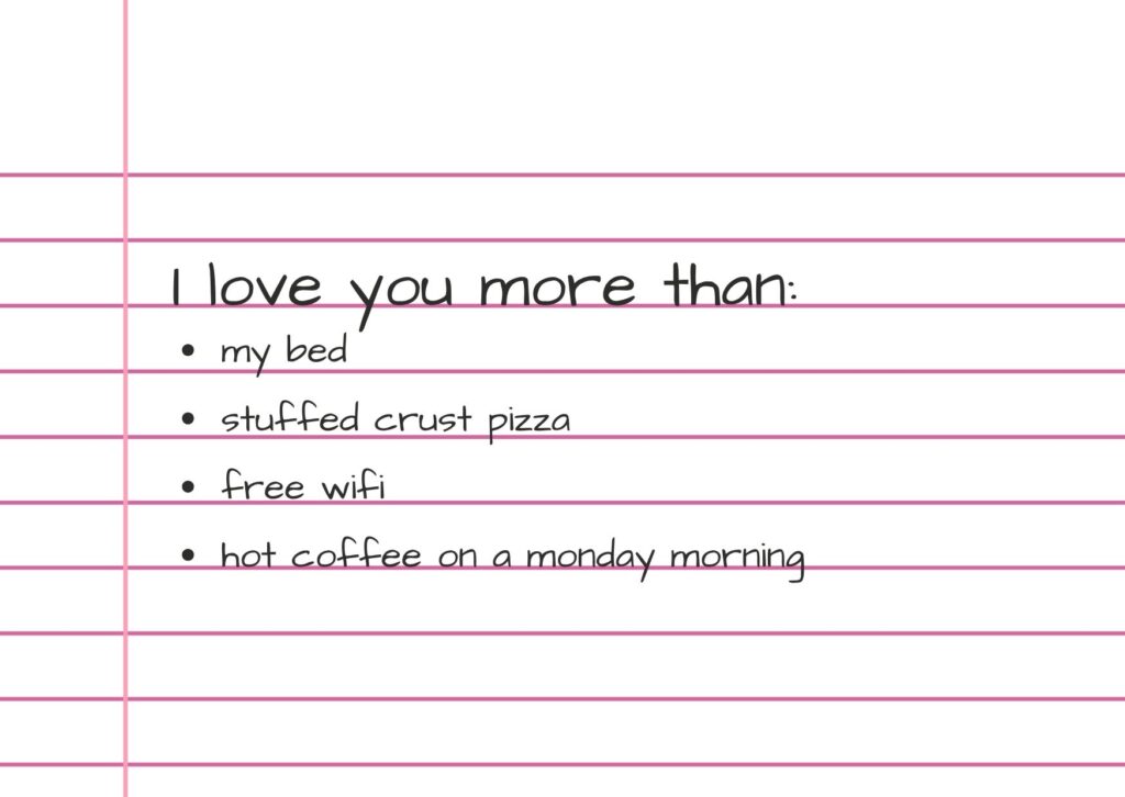Master Love Lines for Husband