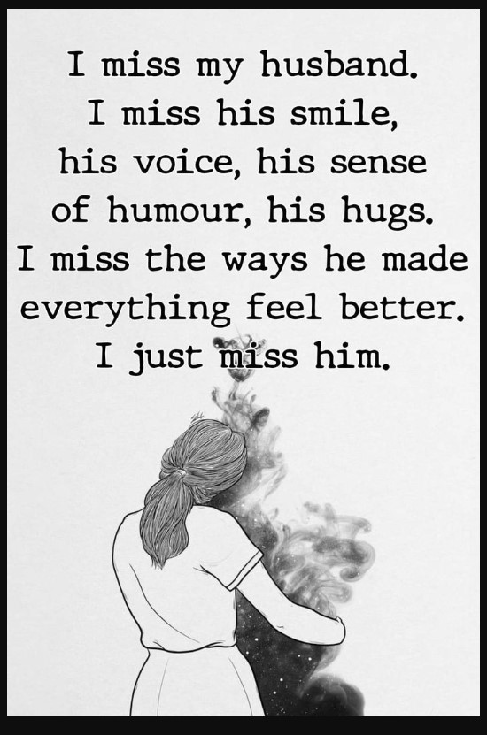 Missing My Husband Lines