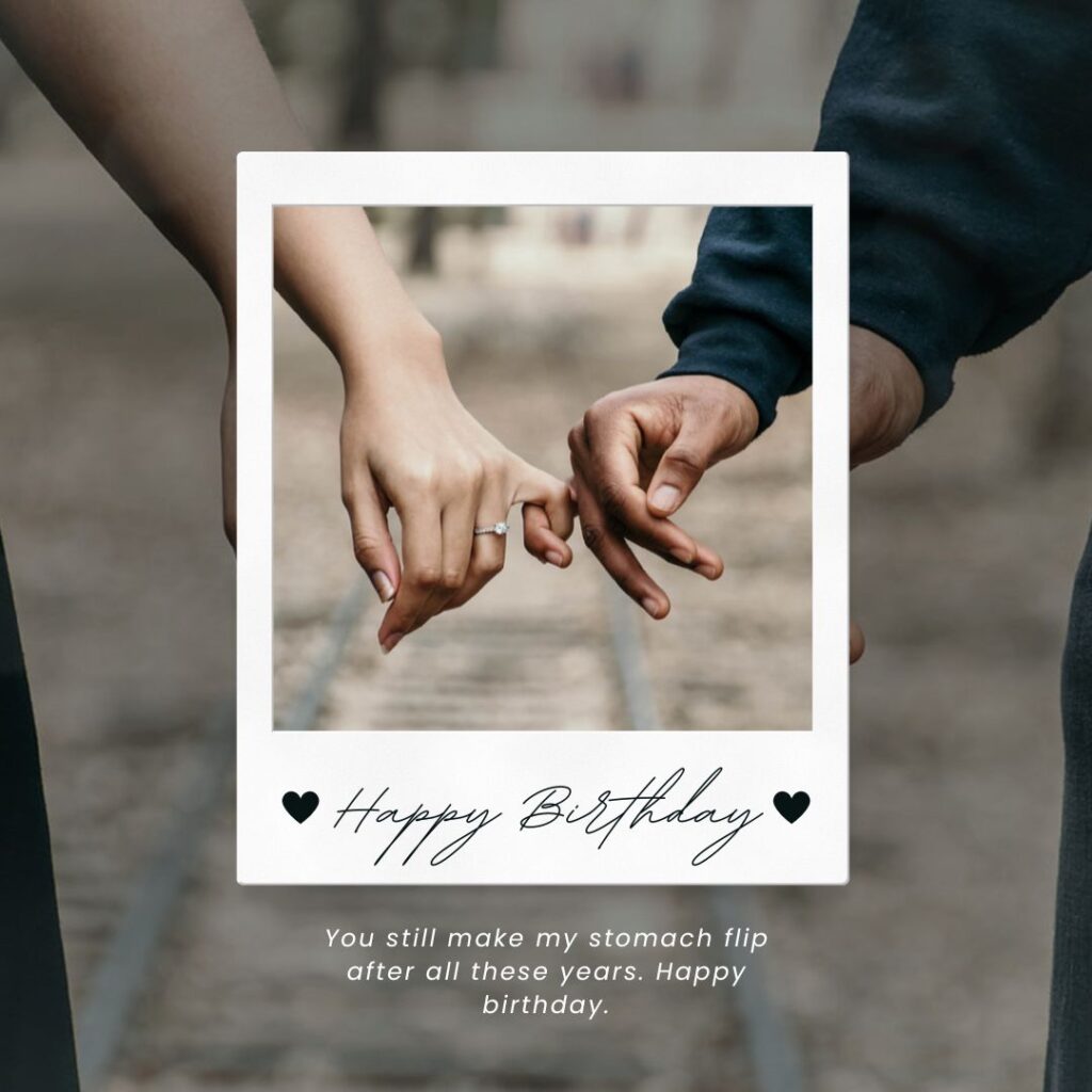 Romantic One-Line Birthday Wishes for Husband
