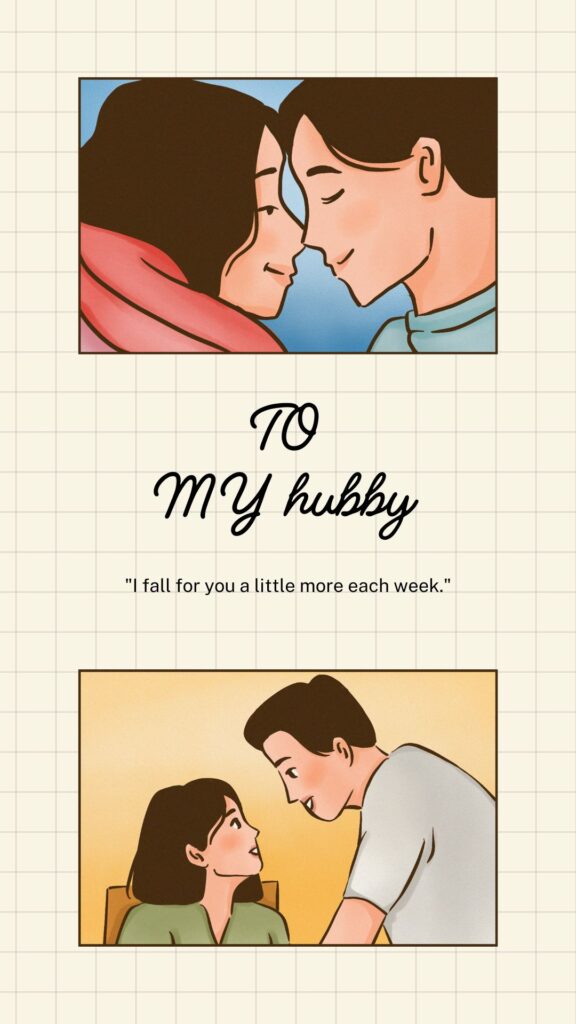 Short Romantic Lines for Husband