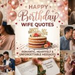 Husband celebrating his wife's birthday with a heartfelt handwritten card