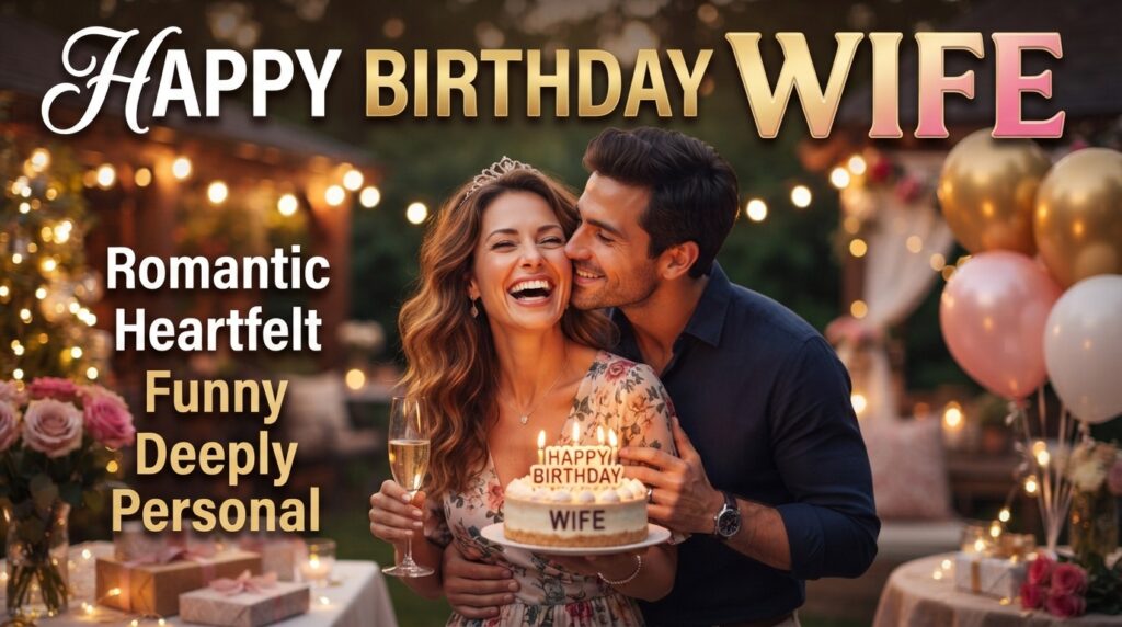 Birthday Wishes for Your Wife