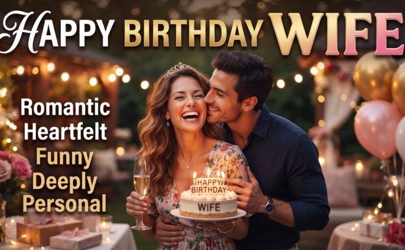 Birthday Wishes for Your Wife