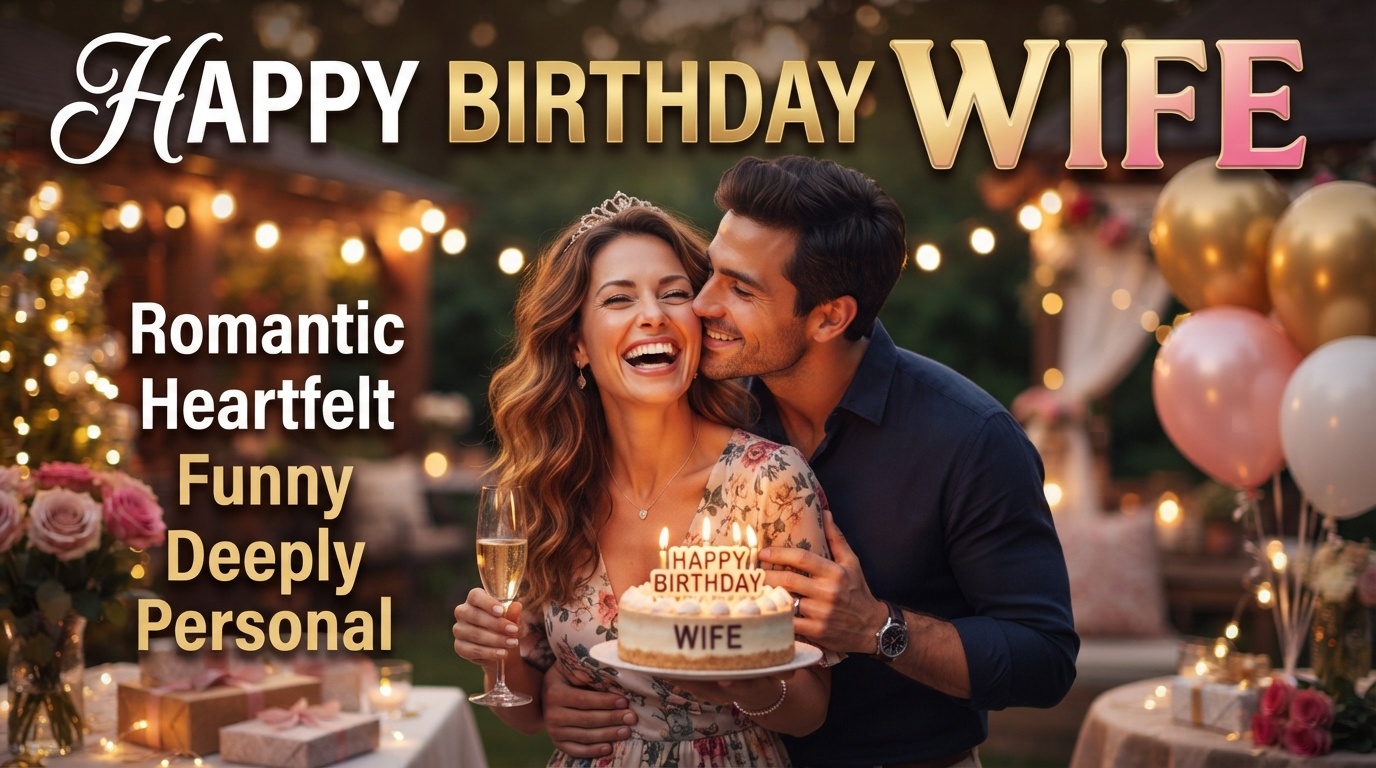Birthday Wishes for Your Wife