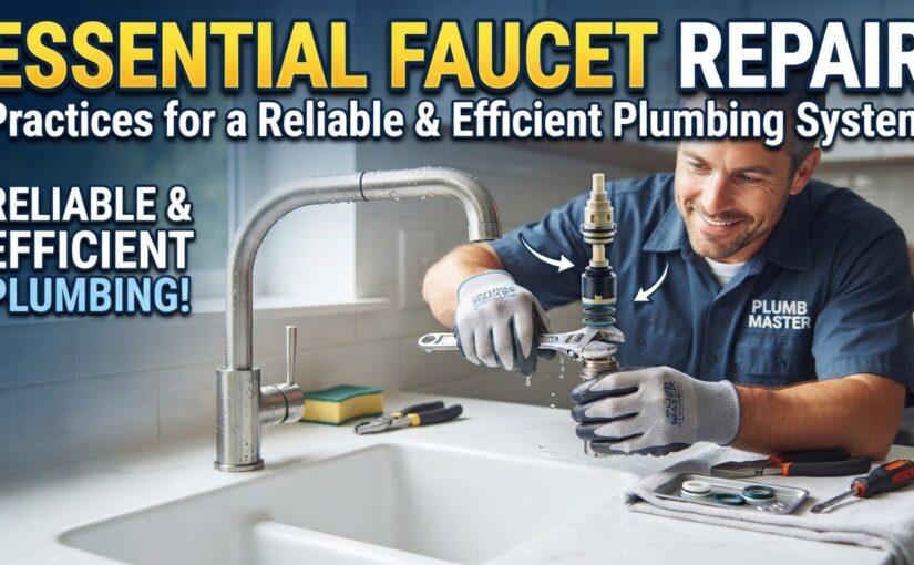 Essential Faucet Repair Practices for a Reliable and Efficient Plumbing System