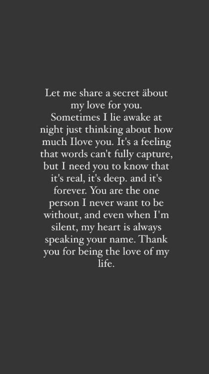 Secret Love Quotes