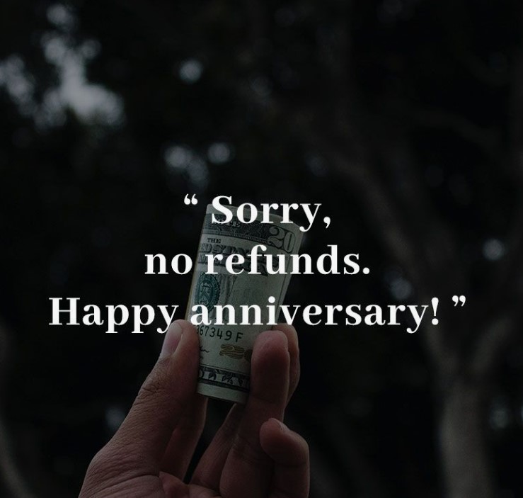 Short & Snappy Funny Anniversary Quotes