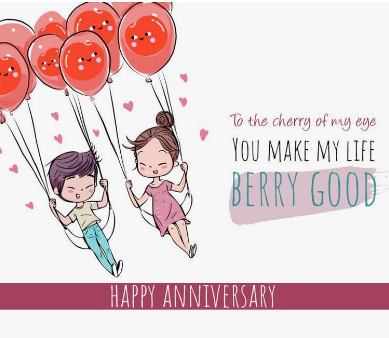 Short & Sweet Anniversary Wishes