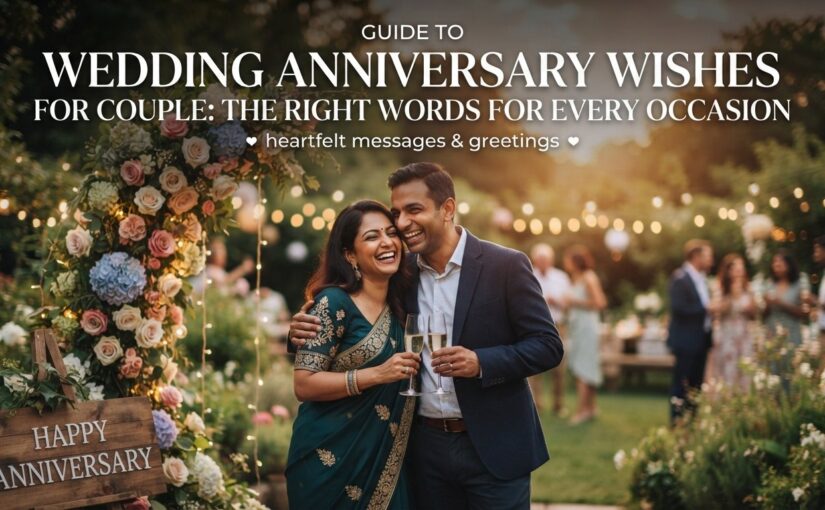 Wedding Anniversary Wishes for Couple: The Right Words for Every Relationship and Occasion