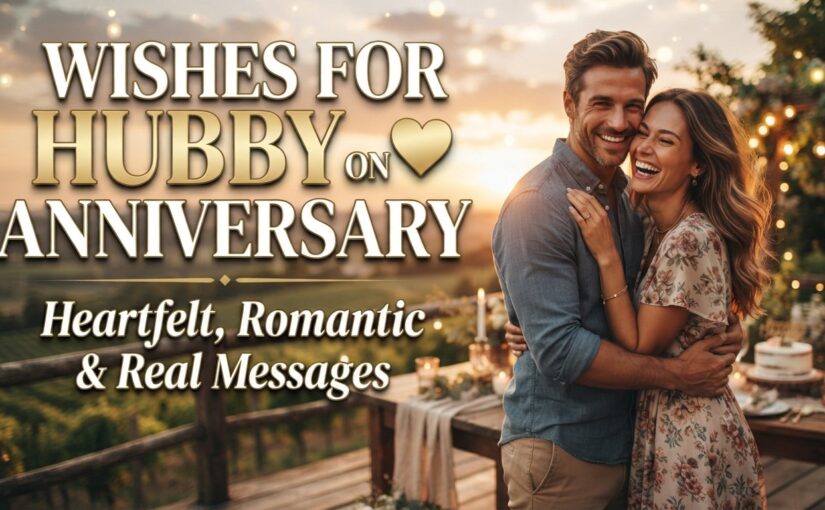 Wishes for Hubby on Anniversary: Heartfelt, Romantic & Real Messages