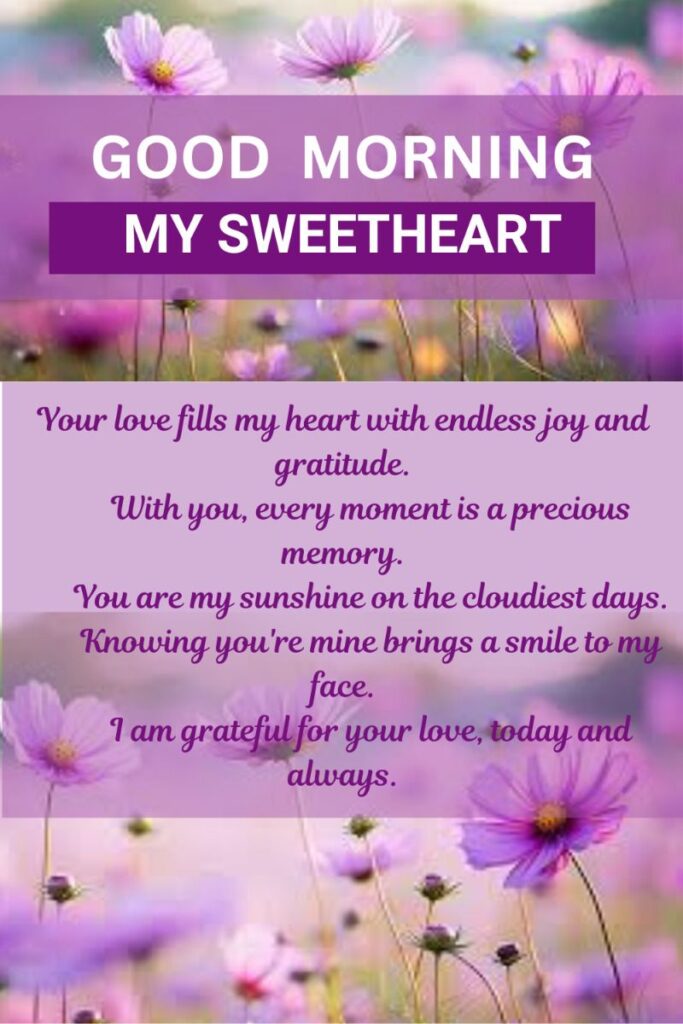 Good Morning Messages for a Deeply Committed Love
