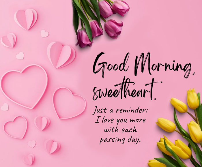 Sweet Good Morning Messages for Her